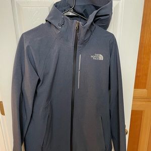 Mens Heather Blue Medium Apex Flex Goretex North Face Jacket